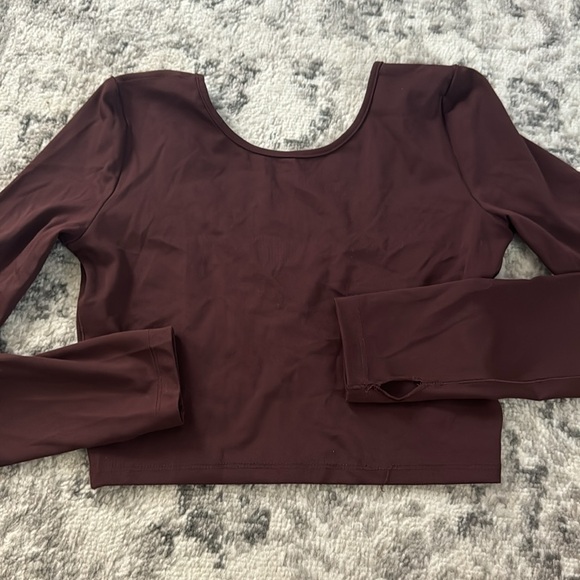 Madewell MWL Flex Long-Sleeve Scoop Tee - Picture 5 of 7